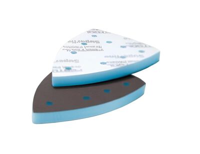 100 x 150 mm 500-600 Superfine Grit Granat Delta Abrasive Sheet, 10 Pieces