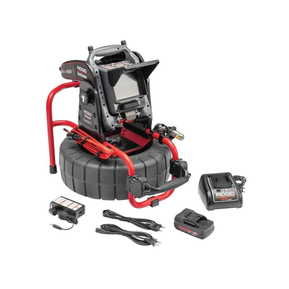 Ridgid SeeSnake Battery Powered Compact C40 System with Battery & Charger, large image number 4