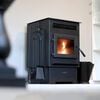 Cleveland Iron Works No.200 Medium EPA Approved High-Efficiency Pellet Stove with Smart Home Technology Heats 1200 Sq Ft Area, small image number 3