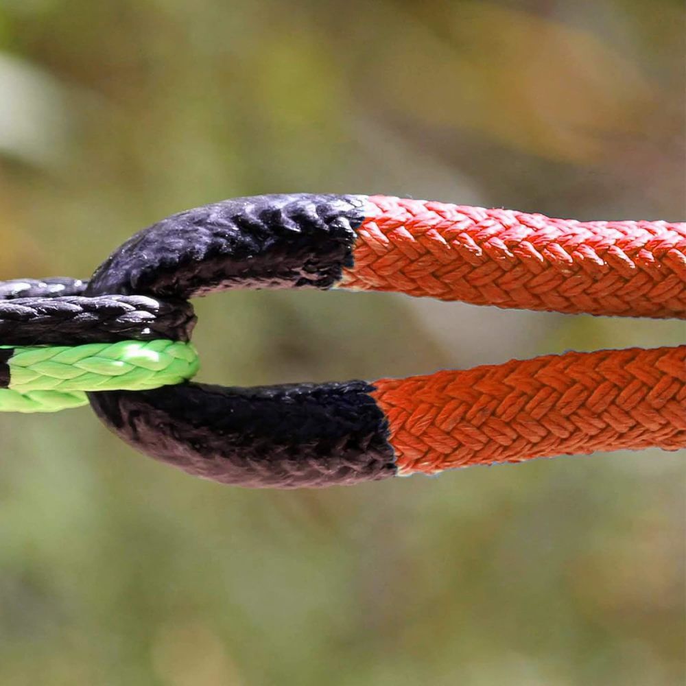 Bubba Rope 1-1/4 Inch x 30 Ft. Orange Power Stretch Off-Road Recovery Rope, large image number 7