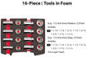 Tekton 1/2 Inch Shallow and Deep 12 Point Sockets, Drawer, 16 Pieces, small image number 3