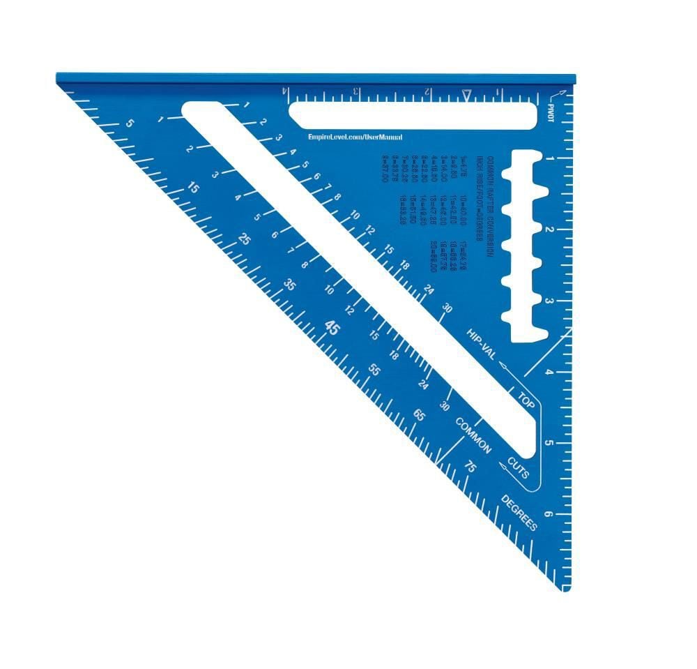 Empire Level 7 in. True Blue Laser Etched Rafter Square, large image number 13