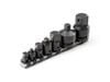 Tekton 1/4 3/8 1/2 3/4 Inch Impact Adapter/Reducer Set Rail 7 Piece, small image number 1