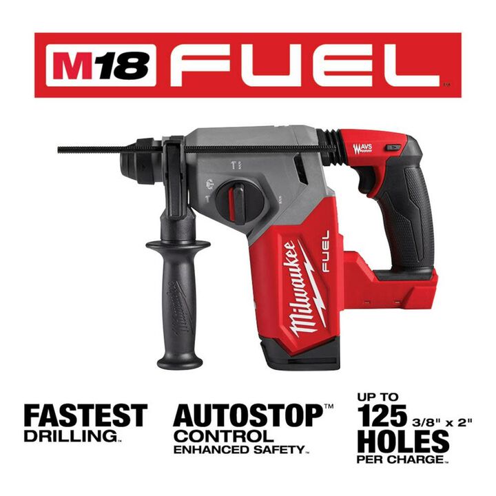 Milwaukee M18 FUEL Rotary Hammer 1inch SDS Plus (Bare Tool), large image number 2