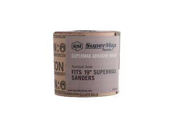 Supermax Tools 220 Grit Individual Sandpaper Wrap for 19-38 Drum Sander, large image number 0