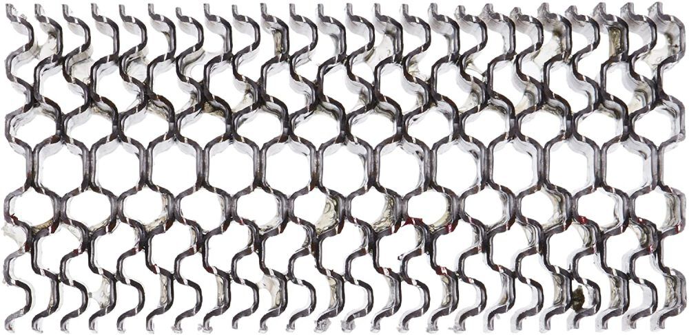 BeA Fasteners USA 1 Inch Crown Width x 3/8 Inch Leg Length Steel Corrugated Staple, large image number 1