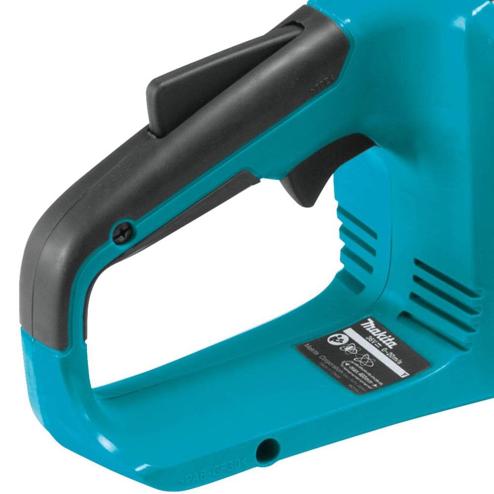 Makita 18V X2 36V LXT Lithium Ion Brushless Cordless 16in Chain Saw Bare Tool XCU04Z Acme Tools