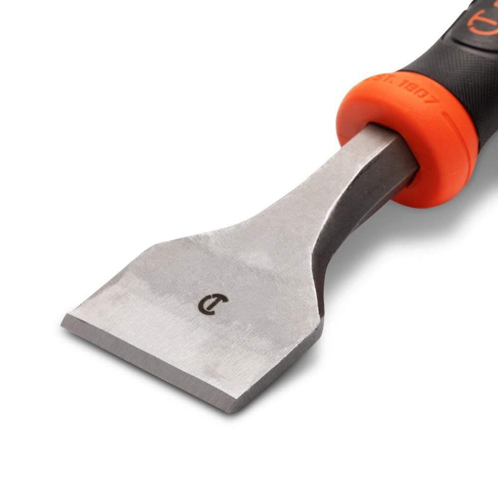 Crescent 2-1/2 X 10 Inch Flooring Chisel with Handguard, large image number 2
