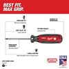 Milwaukee #1 Square 3inch Cushion Grip Screwdriver (USA), small image number 3