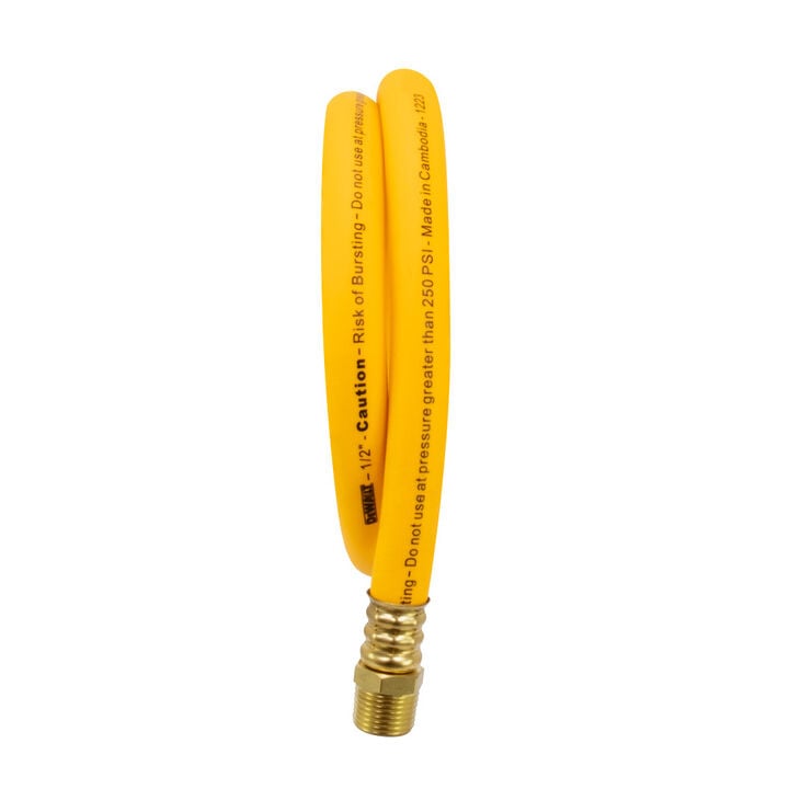 DEWALT 1/2 in. x 3 ft. Premium Hybrid Whip Air Hose, large image number 1