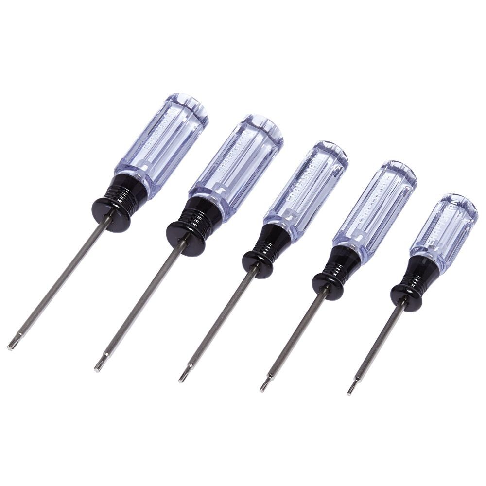 CRAFTSMAN Mini Torx Acetate Screwdriver Set, 5 Piece, large image number 6