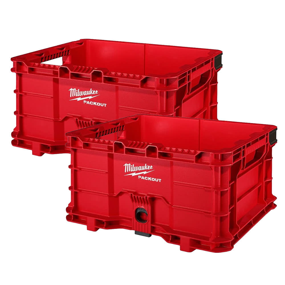 Milwaukee PACKOUT Crate 2 Pack 48 22 8440X2 Acme Tools