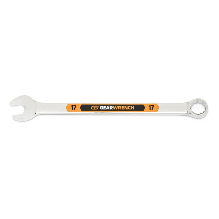 GEARWRENCH 17mm 12 Point Hi-Viz Long Pattern Combination Wrench, large image number 0