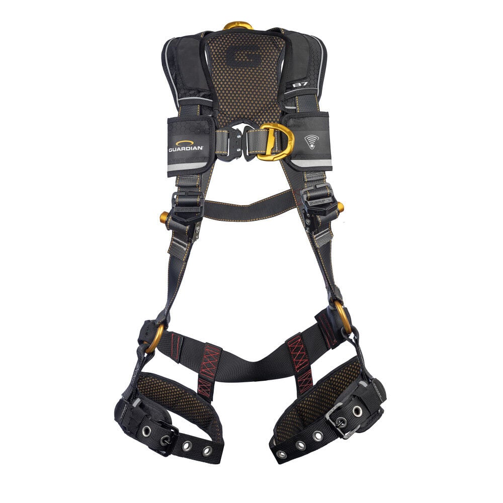 Guardian Fall Protection Full Body Harness with QC Chest/TB Leg Buckle D-Ring Size 2XL – 3740023