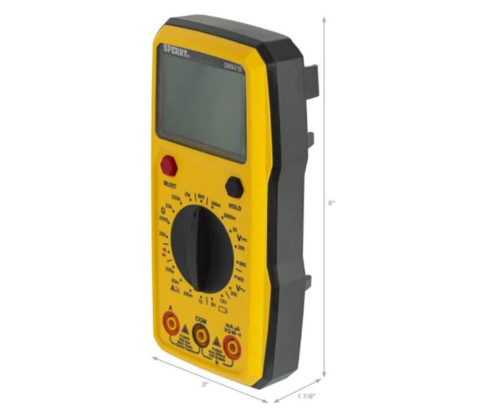 Sperry Instruments Digital Multimeter DM6410 Acme Tools