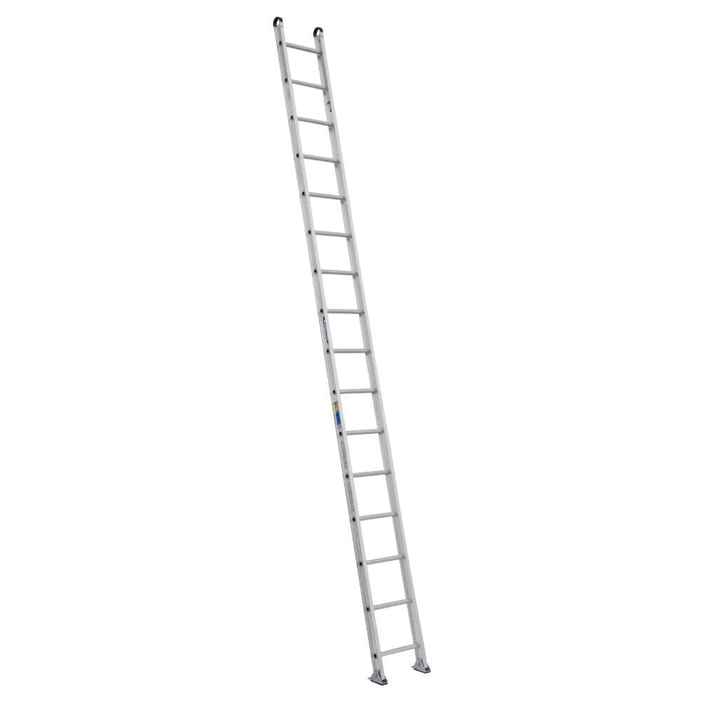 Werner 16 Ft. Type IAA Aluminum Round Rung Straight Ladder – 516-1