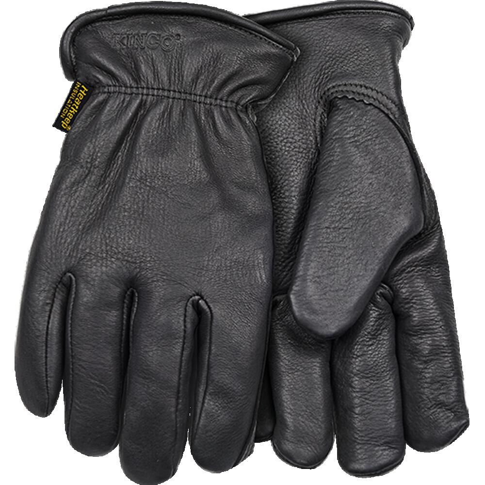 Kinco Mens Driver Gloves Black Medium, large image number 1