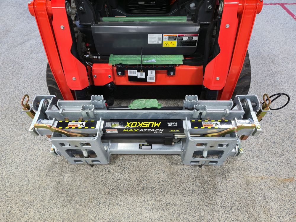 MUSKOX Max Attach 6-14 Universal Skid Steer Quick Attach Plate, large image number 2