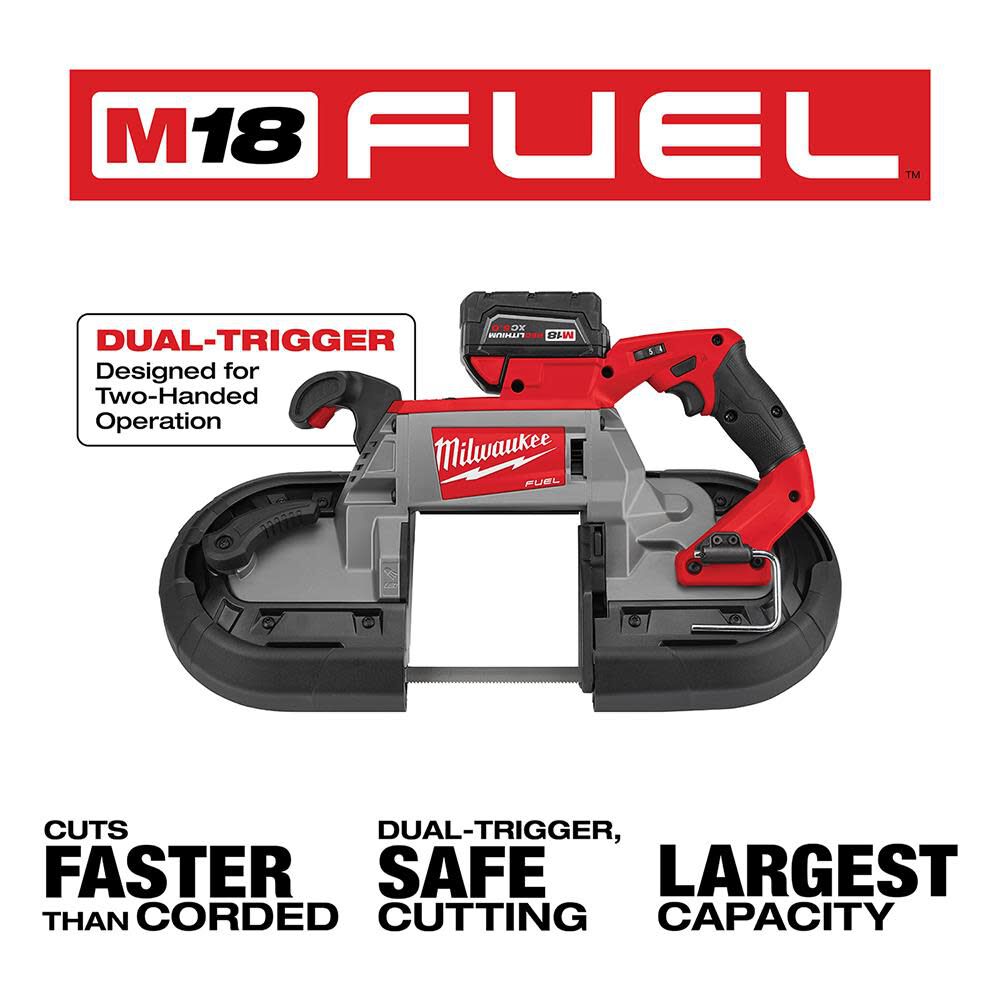 Milwaukee m18 cordless band saw kit best sale