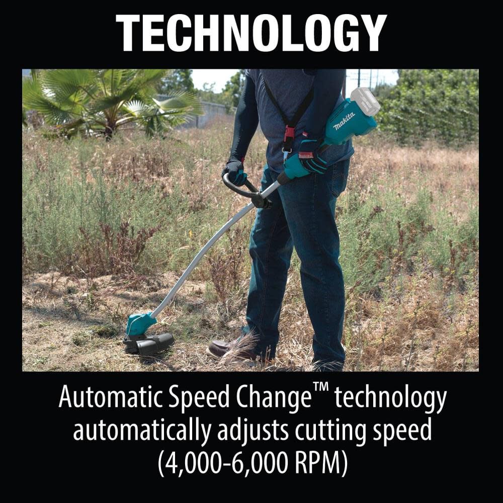 Makita 18V LXT Lithium Ion Brushless Cordless Curved Shaft String