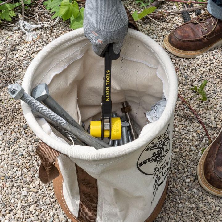 Klein Tools Leather-Bottom Bucket, large image number 3