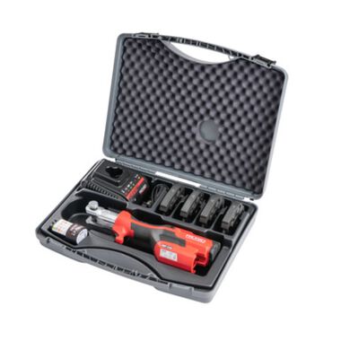 Ridgid RP 115 Mini Press Tool Battery Kit with ProPress & PureFlow Jaws 1/2-3/4