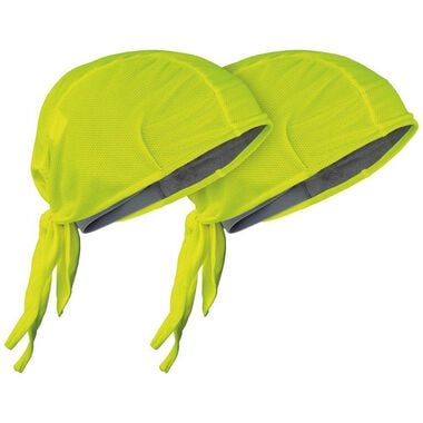 Klein Tools Cooling Do Rag Hi Viz 2pk, large image number 0