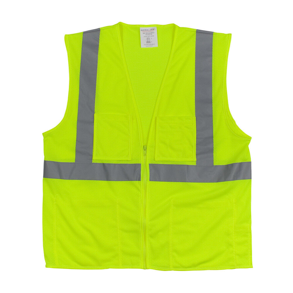 Protective Industrial Products Class 2 Four Pocket Value Mesh Vest, large image number 2