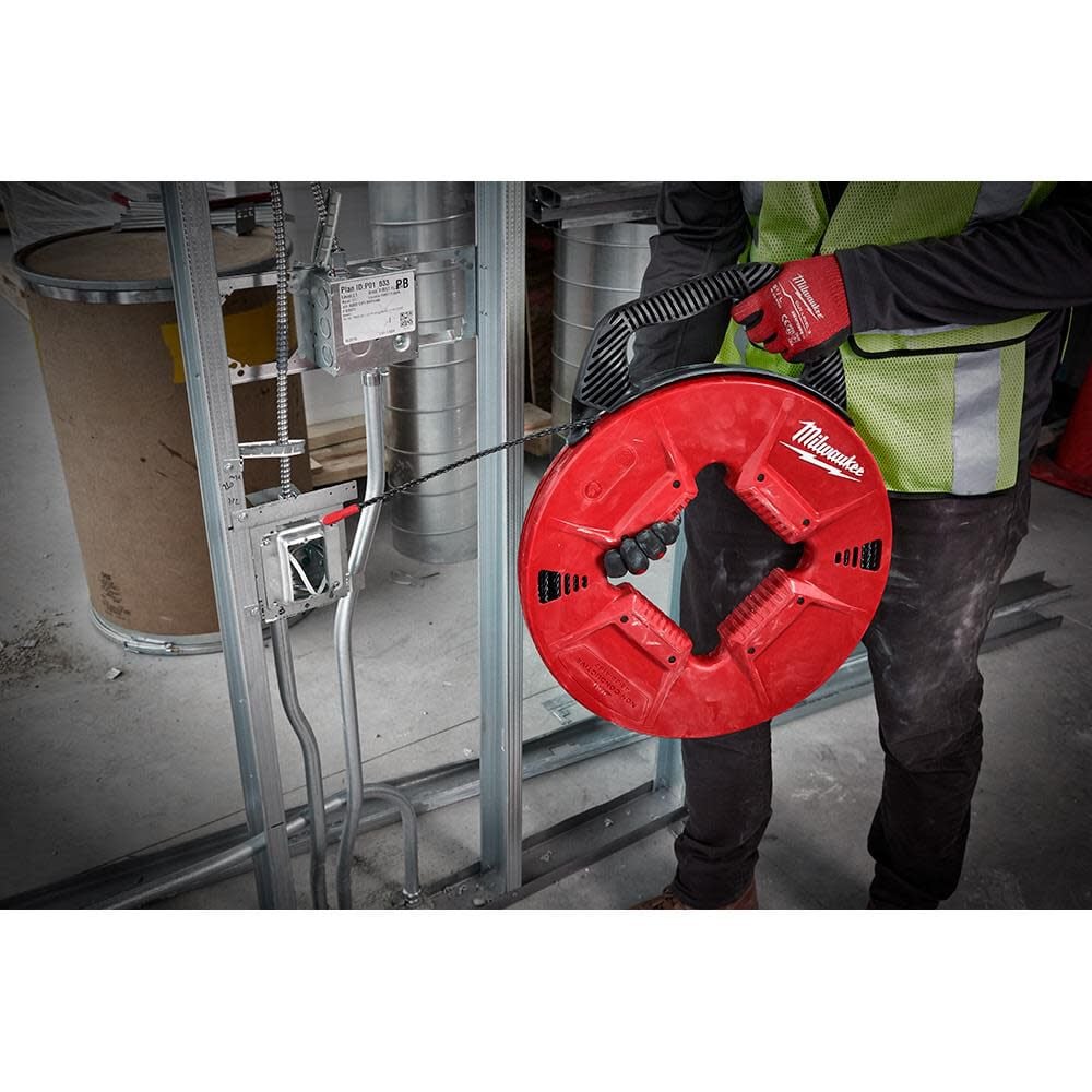 Milwaukee 200 Ft Polyester Fish Tape With Non Conductive Tip 48 22 4167 - Image 4