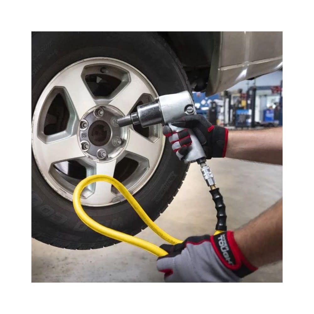 BluBird Avagard 3/8 Inch x 50 Ft. Rubber/PVC Polymer Air Hose Assembly, large image number 3