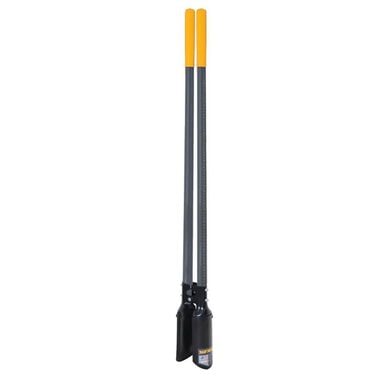 True Temper 58.5 in. Post Hole Digger with Ruler and Fiberglass Handle