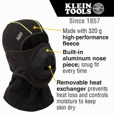 Klein Tools Promotional Heat Exchanger Cold Weather Mask Balaclava, large image number 1