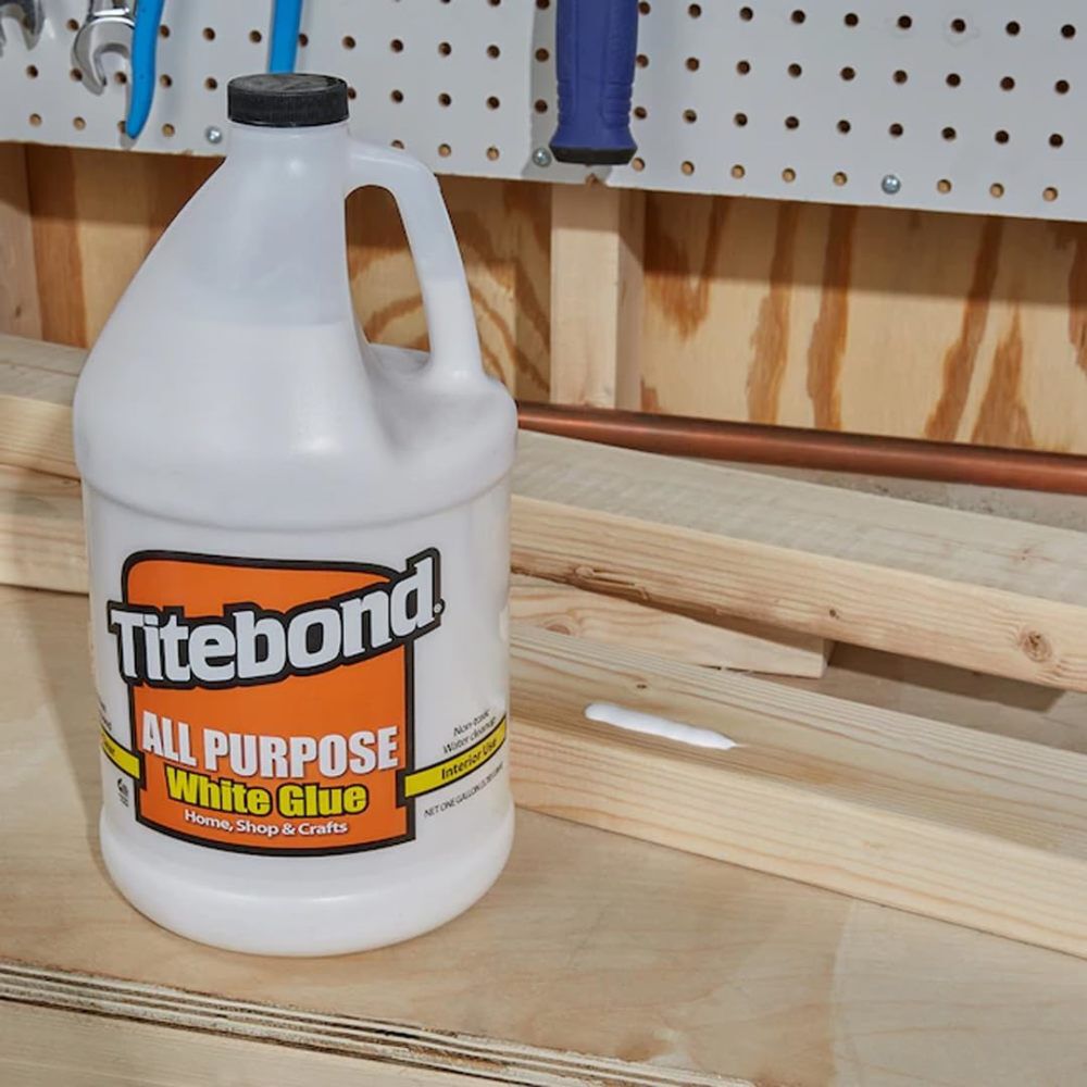 Titebond 1 Gallon Jug Professional-Grade Liquid All Purpose White Glue, large image number 6