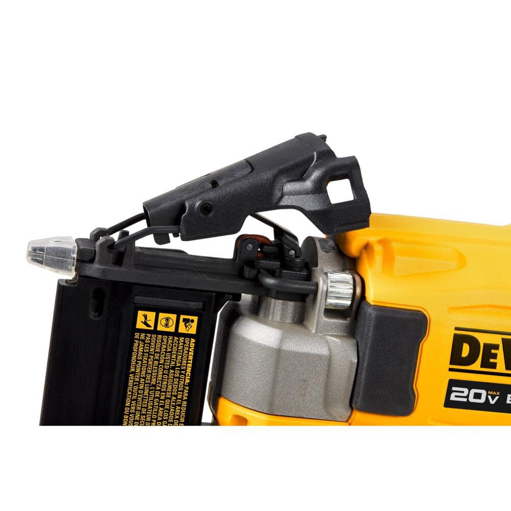 DEWALT ATOMIC Compact Series 20V MAX Pin Nailer 23 Gauge Bare Tool DCN623B Acme Tools