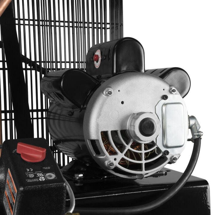 Industrial Air Compressor 5 HP Single Phase 230V 60 Gallon Two Stage, large image number 2