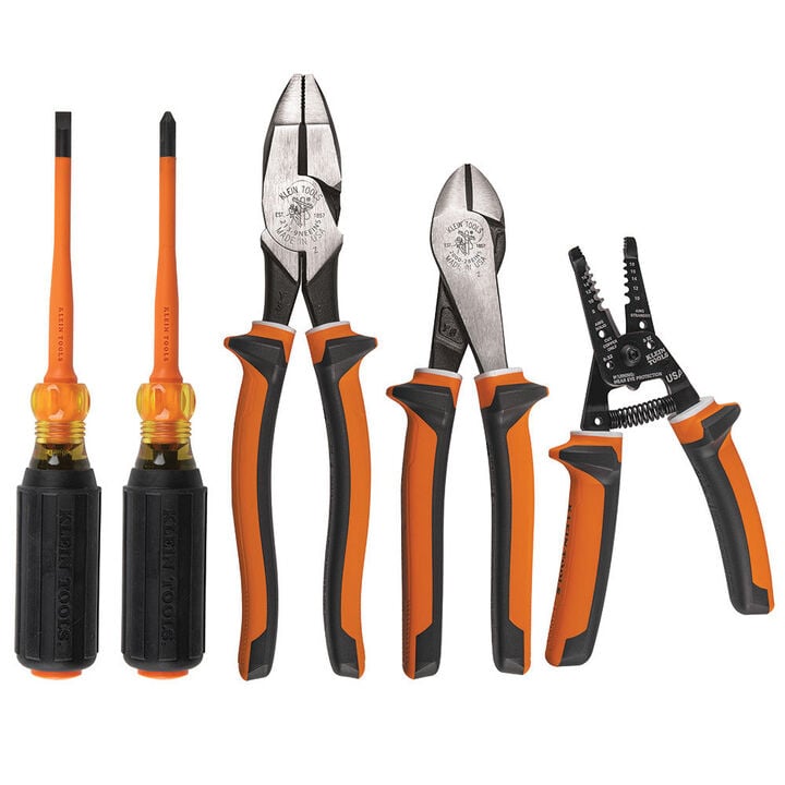 Klein Tools 1000V Insulated Tool Kit - 5-Piece, large image number 1