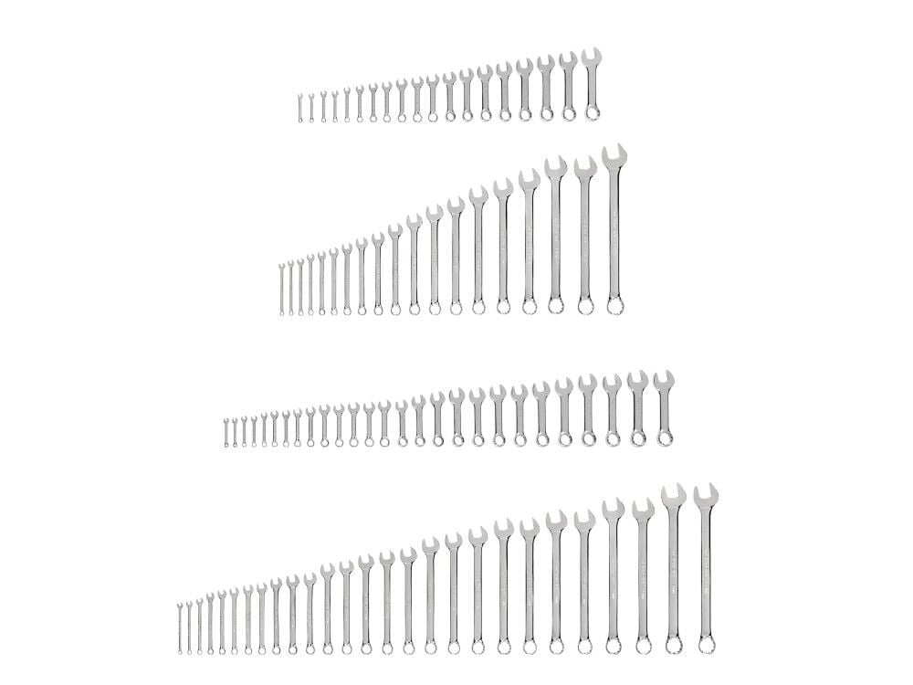 Tekton Stubby/Standard Combination Wrench Set, 92 Pieces - WCB90914