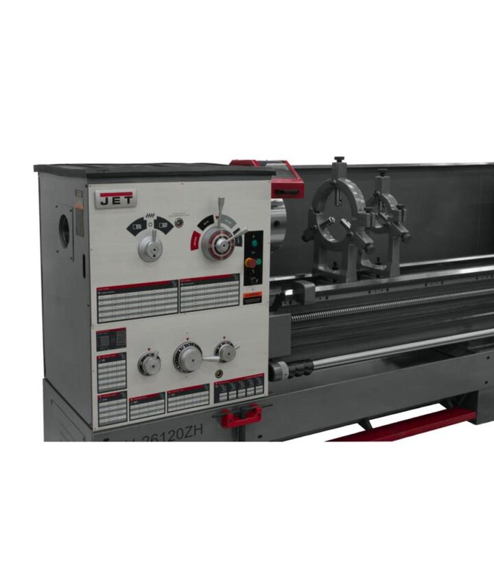 JET GH-26120ZH with ACU-RITE 303 DRO Metalworking Lathe, large image number 2