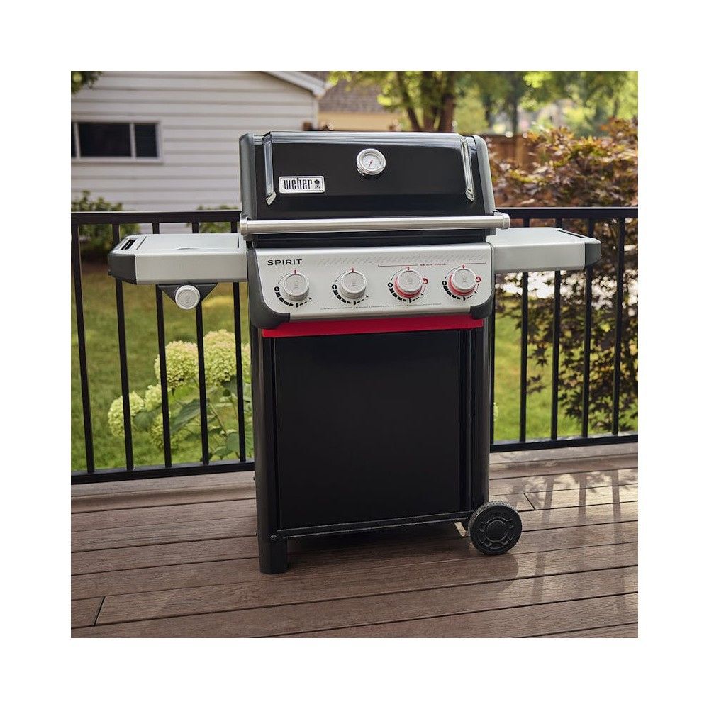 Weber Spirit E-435 26.6 Inch 4 Burner 35000 BTU Black Liquid Propane Gas Grill, large image number 8