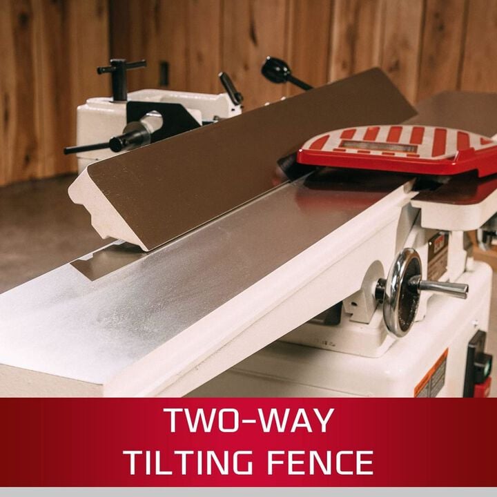 JET JJ-6HHDX 6 In. Long Bed Jointer with Helical Head Kit, large image number 1