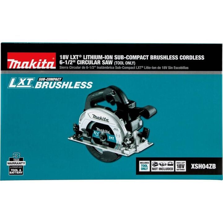 Makita 18V LXT Sub Compact 6 1/2in Circular Saw (Bare Tool), large image number 18