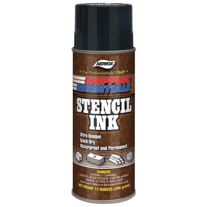 Aervoe Black Stencil Ink