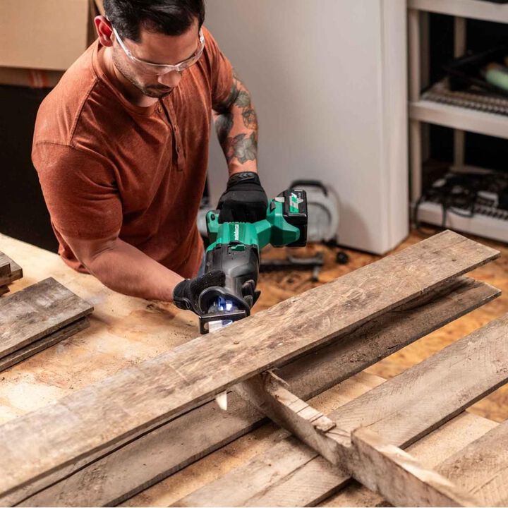 Metabo HPT 18V MultiVolt Cordless Reciprocating Saw (Bare Tool), large image number 19