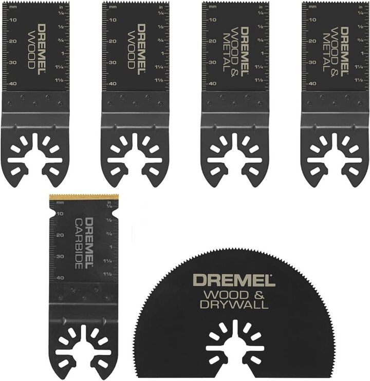 Dremel Oscillating Cutting Blade Assortment 6pc