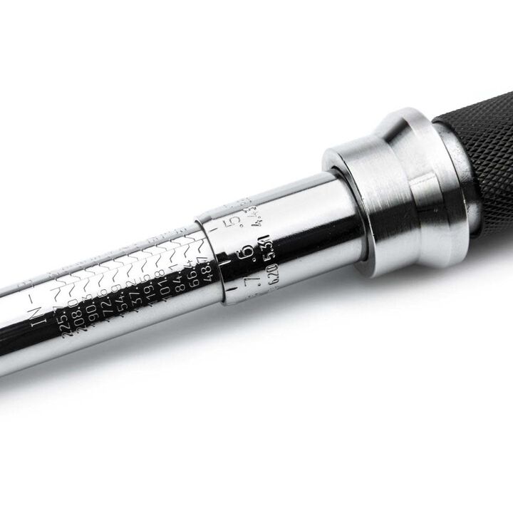 GEARWRENCH Preset Interchangeable Head Torque Wrench 5-25Nm 9mm x 12mm, large image number 3