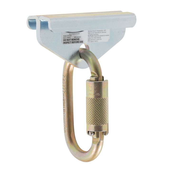 Werner Strut Anchor with Carabiner A410400