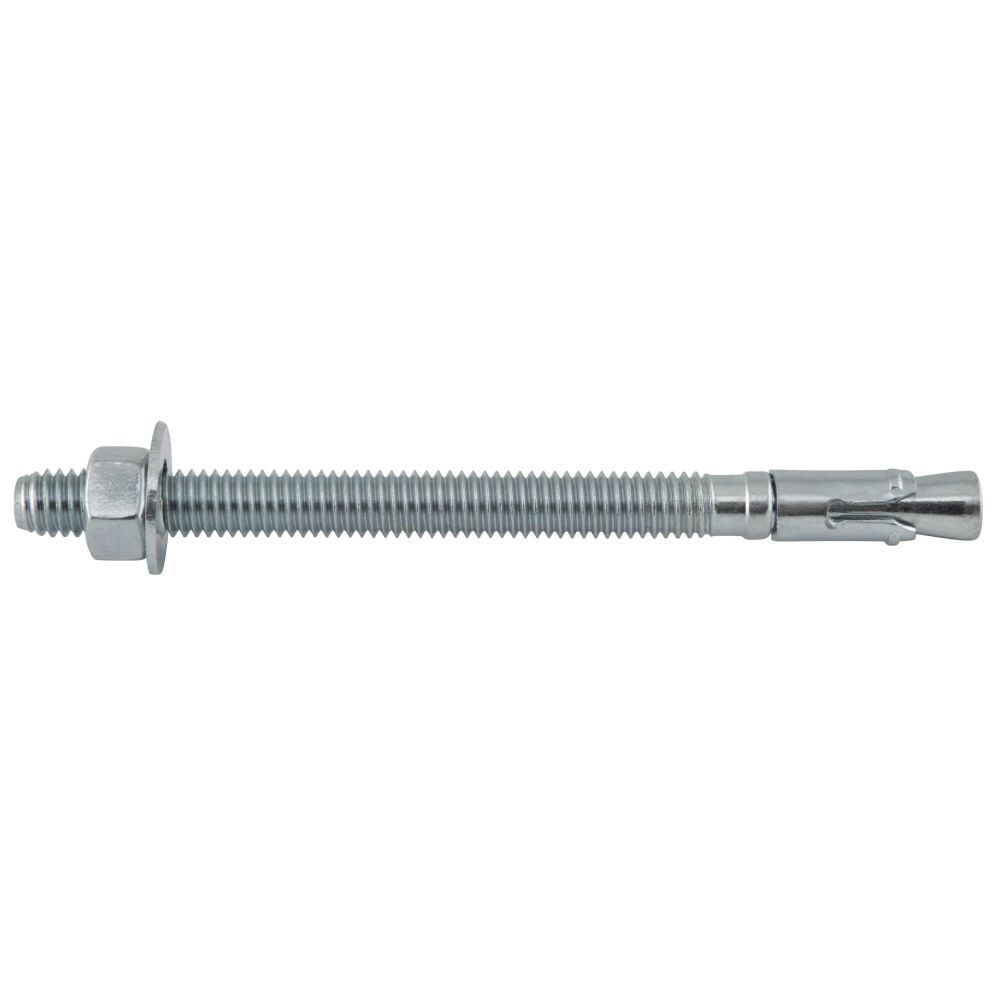 DEWALT 3/8 In. x 5 In. Power-Stud Carbon Steel Wedge Expansion Anchor – 50 Anchors – 7416SD1-PWR