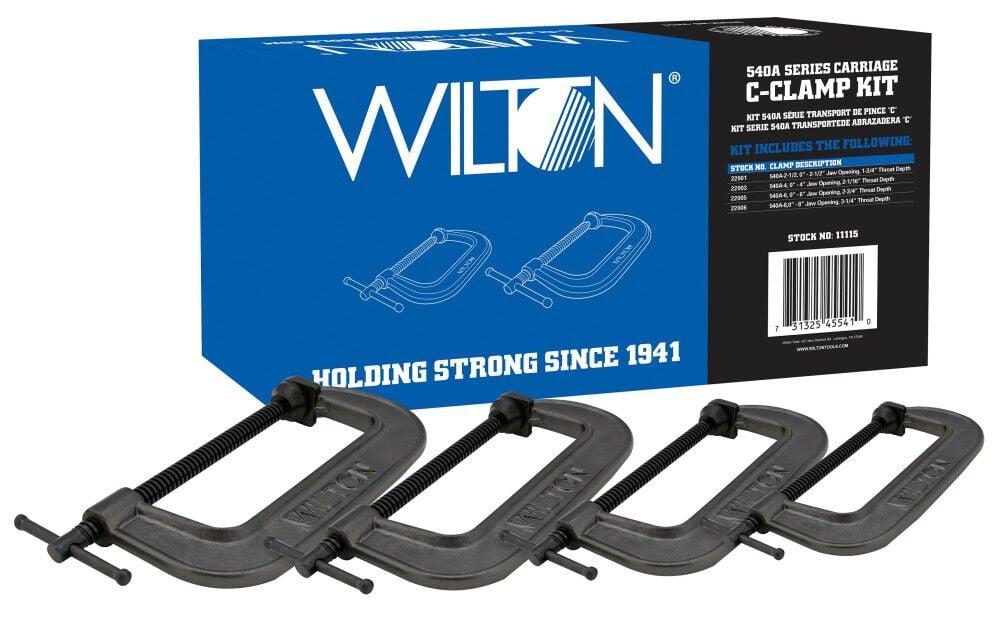 Wilton 540A Series Carriage C Clamp Kit, large image number 1