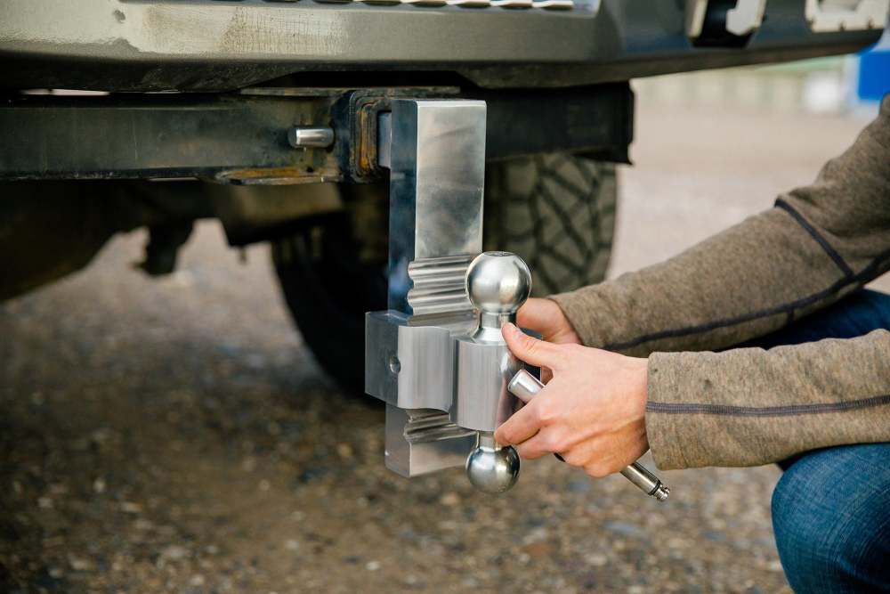 Andersen Hitches 8 Inch Rapid Hitch Aluminum Adjustable Ball Mount, large image number 5