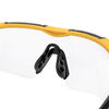 DEWALT Chisel Protective Eyewear, Black and Yellow Frames, Clear Lens, small image number 5